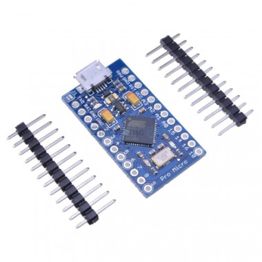 Arduino Pro Micro ATmega32U4 5 В/16 МГц (совместимая)