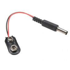 Кабель переходник DC 2.1 на батарейку Крона