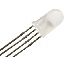 RGB светодиод 5мм матовый Катод