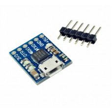 TTL UART программатор MicroUSB CP2102