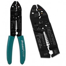 Клещи для зачистки и обжима проводов и клемм CP-413G