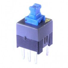 PB22E07 кнопка с фиксацией 7x7x12 mm