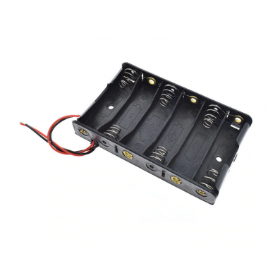 Контейнер для аккумуляторов АА 6 батареек V1
