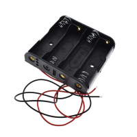 Контейнер для аккумуляторов АА 4 батарейки V3