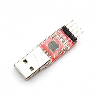 TTL UART программатор USB CP2102 (Красный)