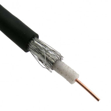 Коаксиальный кабель RG-58 черный (100м)
