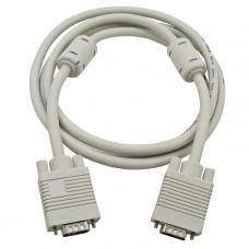 Кабель VGA CABLE (2xFerrites) 1.8m