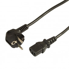 Шнур сетевой ПВС-АП S22C13 3х0.75 3м(ч)