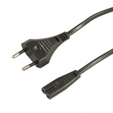 Шнур сетевой ШВВП-АП S52C7 2х0.75 1.8м(ч)