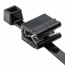 Кабельные стяжки 198х4.8 с фиксатором 02 black