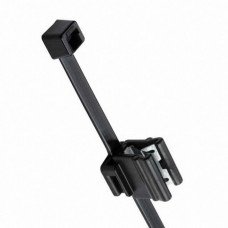 Кабельные стяжки 198х4.8 с фиксатором 03 black