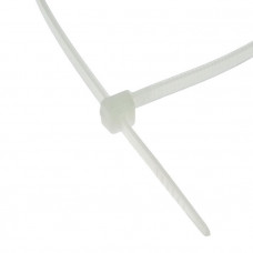 Кабельные стяжки 400x5 white (100шт)
