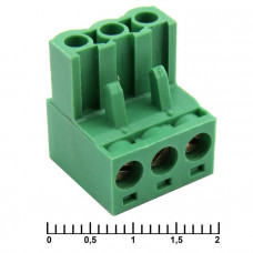 Клеммник разрывный XY2500F-A-03P (2EDGK-03P) 5mm