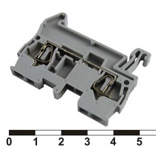Клеммная колодка на динрейку JUT3-2.5