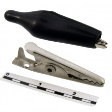 Зажим крокодил 8-0025 black