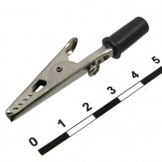 Зажим крокодил 8-0033 black