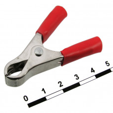 Зажим крокодил 8-0036 red