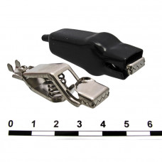 Зажим крокодил 8-0047 black