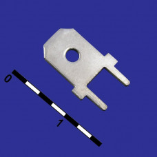 Клемма ножевая на плату DJ610-6.3 (TA-M)