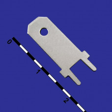 Клемма ножевая на плату DJ614-6.3