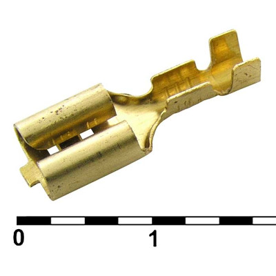 Клемма ножевая неизолированная DJ622-D6.3A