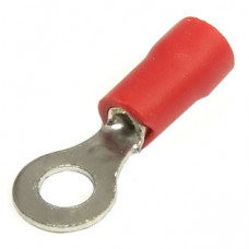 Клемма тип O изолированная RVL1.25-4 red