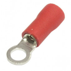Клемма тип O изолированная RVS1.25-3.7 red