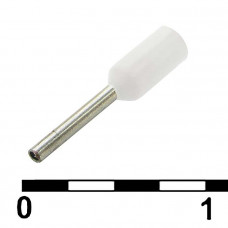 Наконечник на кабель DN00206 white (0.75x6mm)