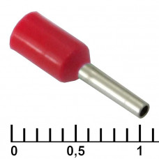 Наконечник на кабель DN00506 red (1x6mm)