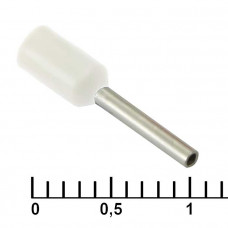 Наконечник на кабель DN00508 white (1x8mm)