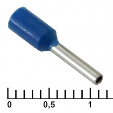 Наконечник на кабель DN00708 blue (1.2x8mm)