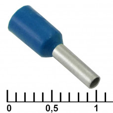 Наконечник на кабель DN01006 blue (1.4x6mm)