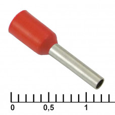 Наконечник на кабель DN01008 red (1.4x8mm)