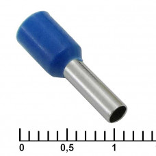 Наконечник на кабель DN02508 blue (2.2x8mm)