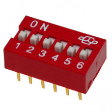 Dip переключатель DS-06 (SWD1-6)
