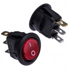 Клавишный переключатель KCD1-101N-8-C3-R/3P on-off