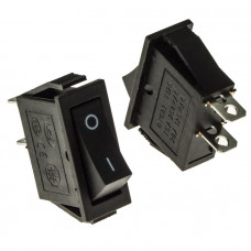 Клавишный переключатель KCD3-101-C3-B/2P on-off