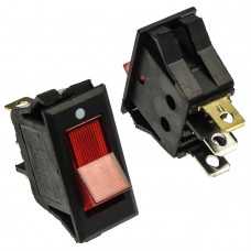 Клавишный переключатель KCD3-101N-B11-R/3P on-off