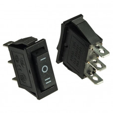 Клавишный переключатель KCD3-103-C6-B/3P on-off-on
