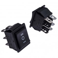 Клавишный переключатель KCD4-203-C6-B/6P on-off-on