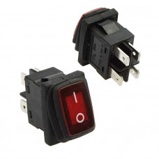 Клавишный переключатель SB015 IP65 on-off 13x19.2mm