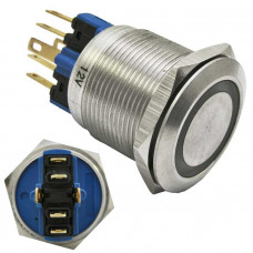 Кнопка антивандальная GQ22-11ZE/B on-off+off-on