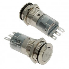 Кнопка антивандальная LAS2-GQF-11 on-(on)