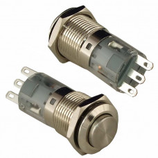 Кнопка антивандальная LAS2-GQH-11 on-(on)