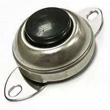 Кнопочный переключатель ASW-08 off-(on) черный