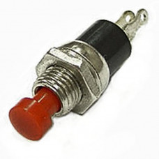 Кнопочный переключатель PBS-10B off-(on) красный
