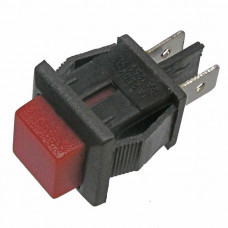 Кнопочный переключатель PBS-15B off-(on) красный