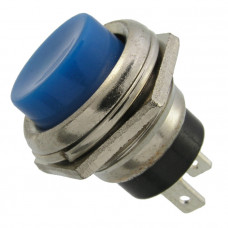 Кнопочный переключатель PBS-26B off-(on) синий
