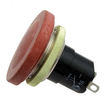 Кнопочный переключатель К1-2П (24-й диаметр металл 2020г)