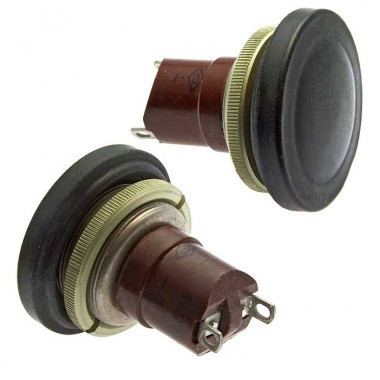 Кнопочный переключатель К2-1П (24-й диаметр металл)